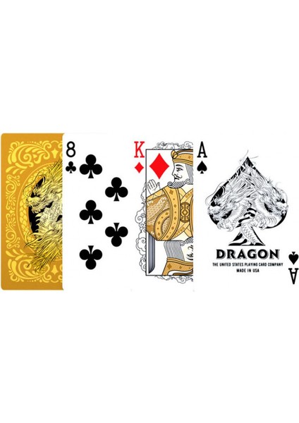 Dragon Gold 2024 Europe Oyun Kartı-Bıcycle modelleri
