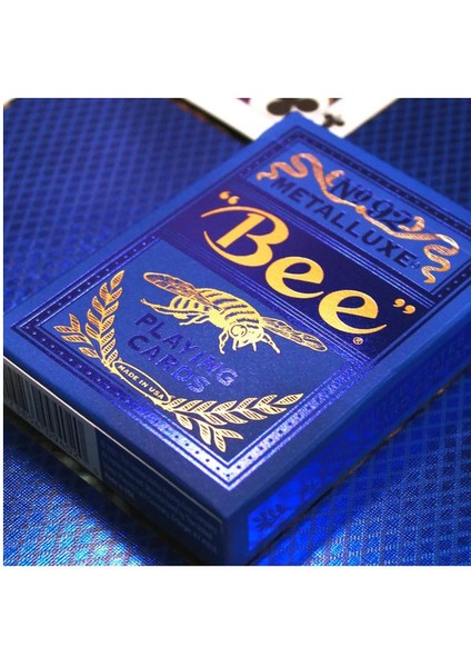 Bee Metalluxe Blue Oyun Kartı-Bıcycle