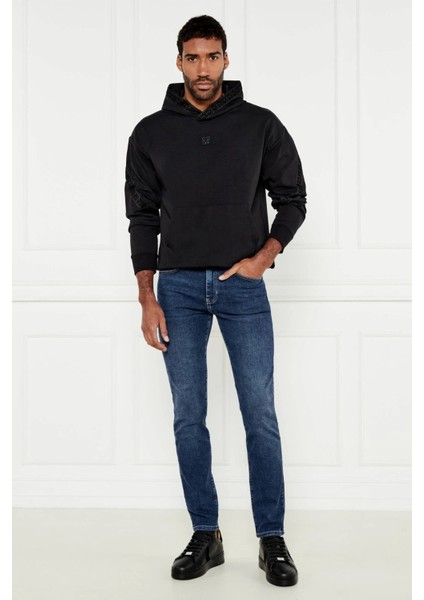 Pamuklu Regular Fit Kapüşonlu Logolu Sweat Erkek Sweat 50521429 001