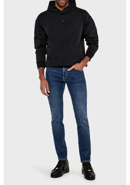 Pamuklu Regular Fit Kapüşonlu Logolu Sweat Erkek Sweat 50521429 001