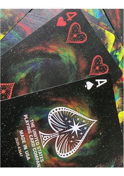 Stargazer Nebula Oyun Kartları modelleri