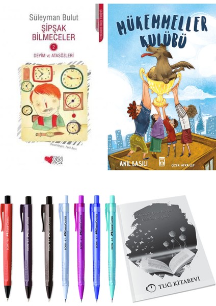Mükemmeller Kulübü ve Şipşak Bilmeceler 2 2li Set