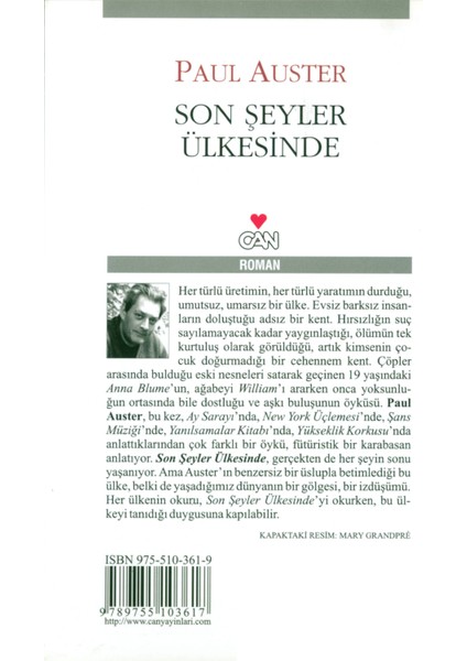 Son Şeyler Ülkesinde - Paul Auster fiyatları