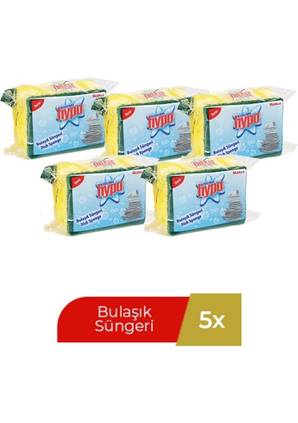 Bulaşık Süngeri  x 5 Paket