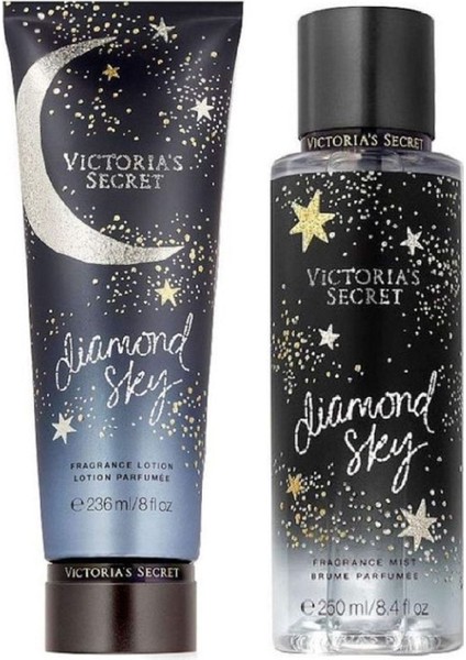 Diamond Sky Vücut Losyonu ve Spreyi 2'li Set