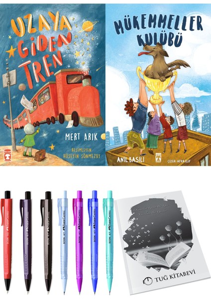 Mükemmeller Kulübü ve Uzaya Giden Tren 2li Set