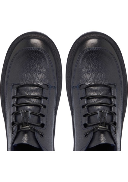 Lacivert Deri Erkek Sneaker - E24S1AY57137-A31
