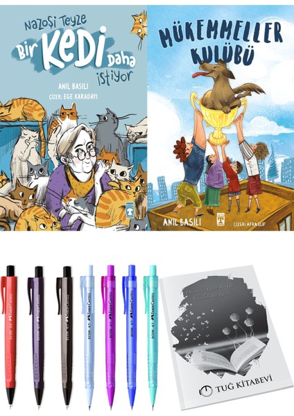 Mükemmeller Kulübü ve Nazoşi Teyze Bir Kedi Daha Istiyor 2li Set