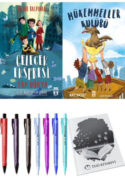 Mükemmeller Kulübü ve Gelecek Ekspresi Çöp Dünya 2li Set