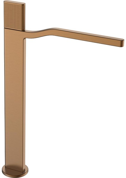 FA-7023 Yüksek Lavabo Bataryası Mat Rose