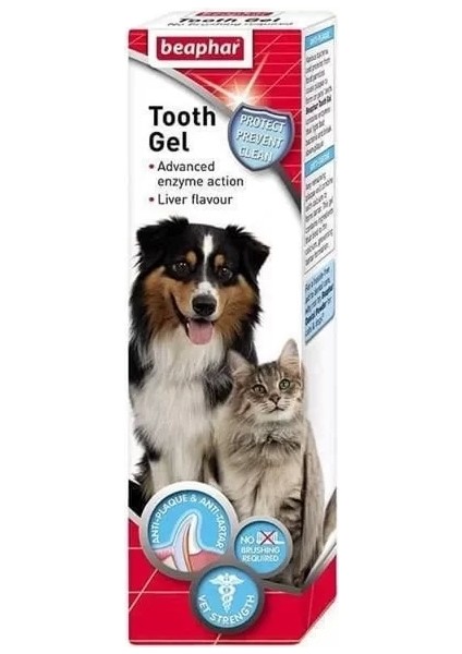 Tooth Jel Kedi ve Köpekler Için Enzim Etkili Diş Jeli 100 gr