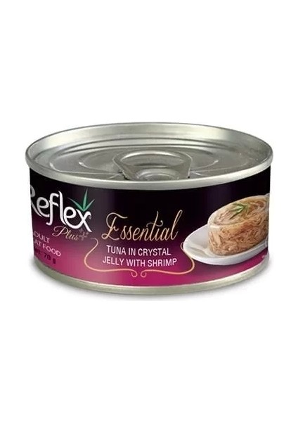 Ton Balık ve Karidesli Jöleli Yetişkin Konserve Kedi Maması 70 gr