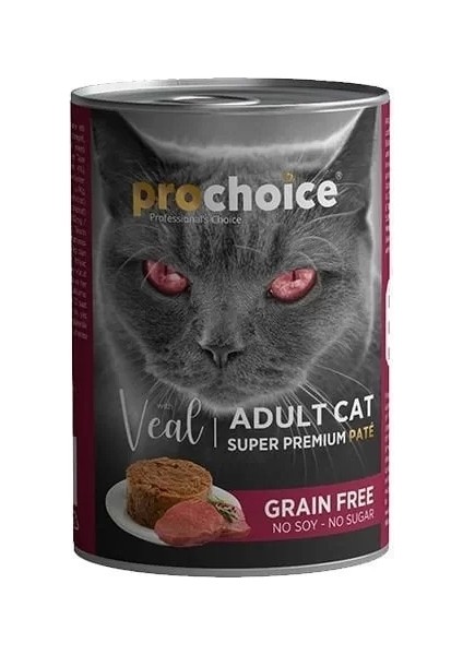 Adult Dana Etli Ezme Yetişkin Konserve Kedi Maması 400 gr