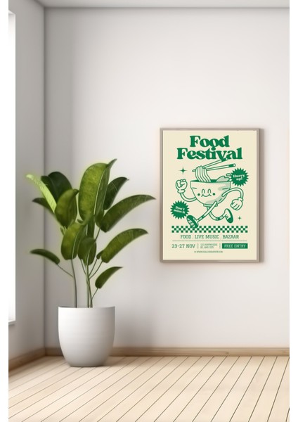A3 Foodfestıvalbaskılı Poster fiyatları