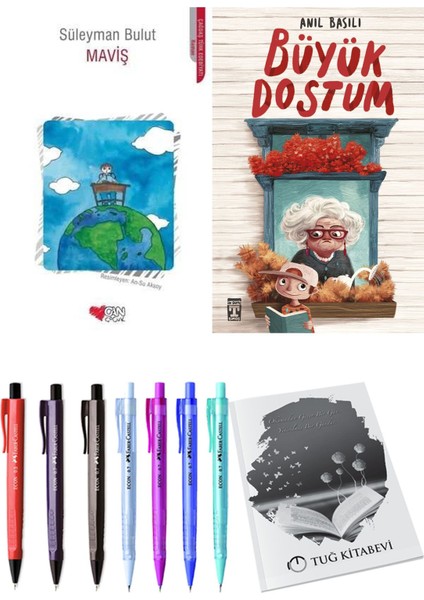 Büyük Dostum ve Maviş 2'li Set + Hediyeli