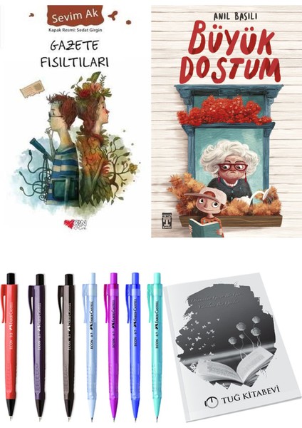 Büyük Dostum ve Gazete Fısıltıları 2'li Set + Hediyeli
