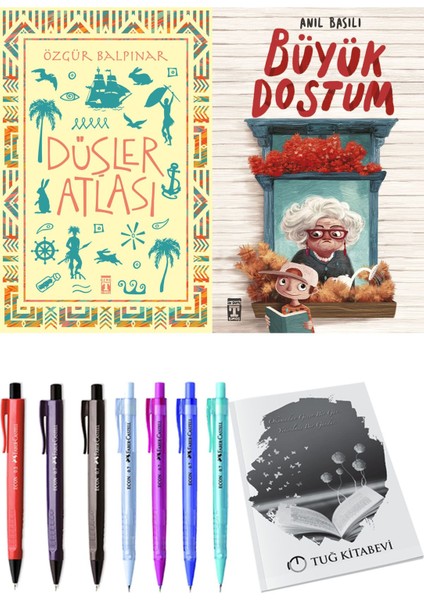 Büyük Dostum ve Düşler Atlası 2'li Set + Hediyeli