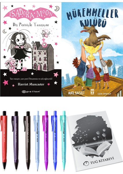 Mükemmeller Kulübü ve Isadora Moon 13 Diş Perisiyle Tanışıyor 2'li Set + Hediyeli