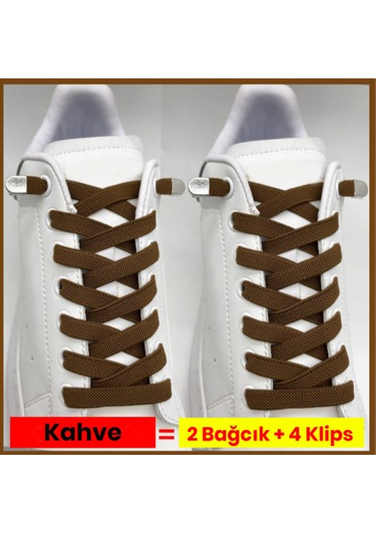 Pratik Kilitli Elastik Ayakkabı Bağcığı 100 cm ( 1 Çift )