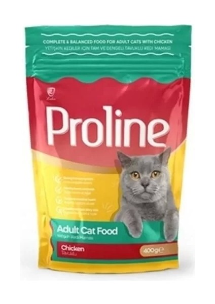 Proline Adult Tavuklu Yetişkin Kedi Maması 400 gr