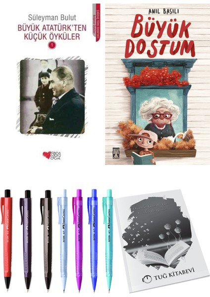 Büyük Dostum ve Büyük Atatürk'ten Küçük Öyküler 1 2li Set