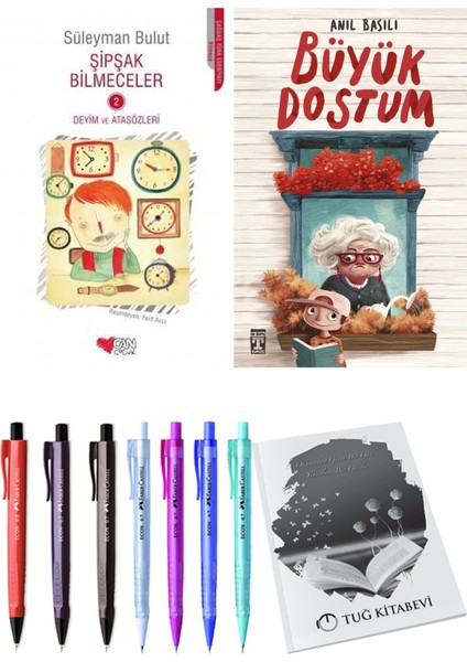 Büyük Dostum ve Şipşak Bilmeceler 2 2li Set