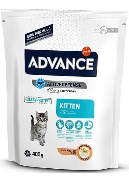 Kitten Tavuklu Yavru Kedi Maması 400 gr