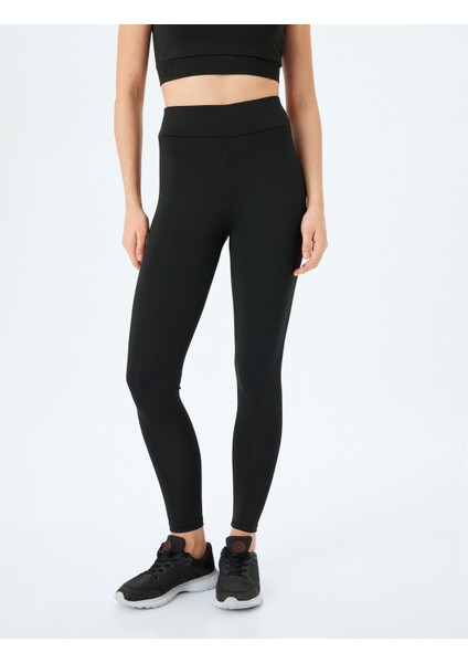 Yüksek Bel Slim Fit Spor Tayt modelleri