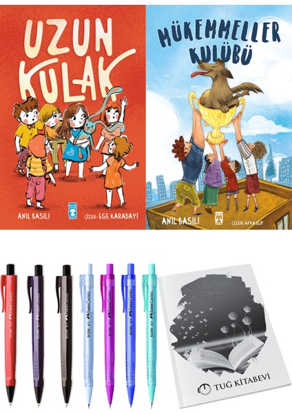 Mükemmeller Kulübü ve Uzun Kulak 2'li Set + Hediyeli