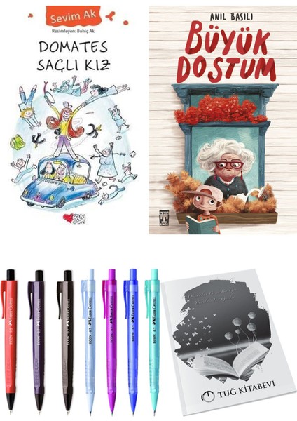 Büyük Dostum ve Domates Saçlı Kız 2li Set