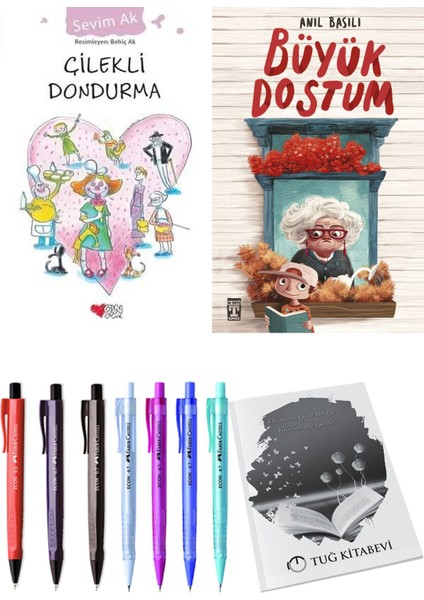 Büyük Dostum ve Çilekli Dondurma 2li Set