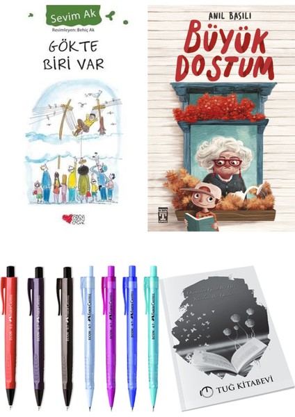 Büyük Dostum ve Gökte Biri Var 2li Set