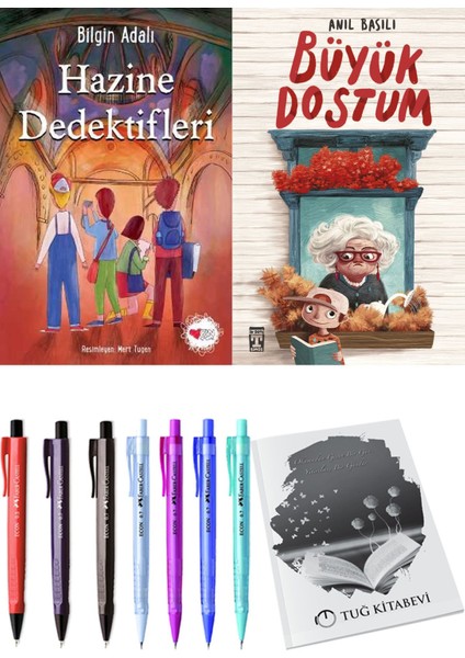 Büyük Dostum ve Hazine Dedektifleri 2li Set