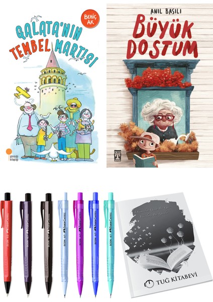 Büyük Dostum ve Galata'nın Tembel Martısı 2li Set