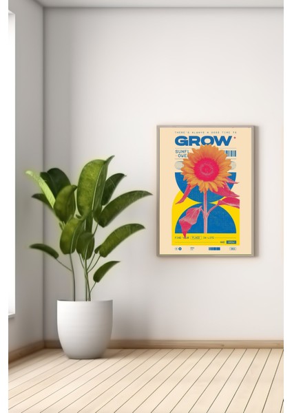 A3 Grow Baskılı Poster