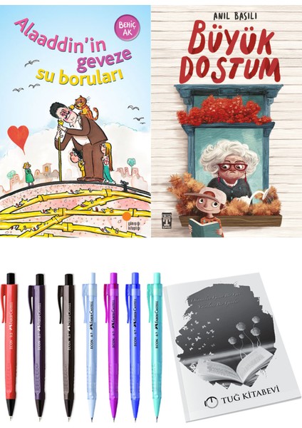 Büyük Dostum ve Alaaddin’in Geveze Su Boruları 2li Set