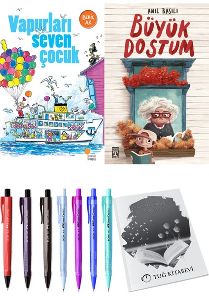 Büyük Dostum ve Vapurları Seven Çocuk 2li Set