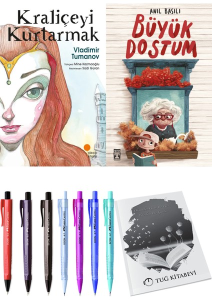 Büyük Dostum ve Kraliçeyi Kurtarmak 2li Set