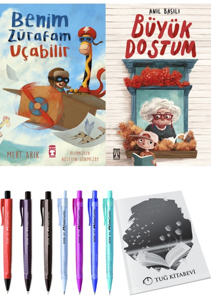 Büyük Dostum ve Benim Zürafam Uçabilir 2li Set