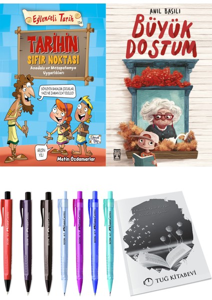 Büyük Dostum ve Tarihin Sıfır Noktası Anadolu ve Mezopotomya Uygarlıkları 2li Set