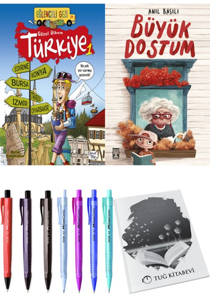 Büyük Dostum ve Güzel Ülkem Türkiye 1 2li Set