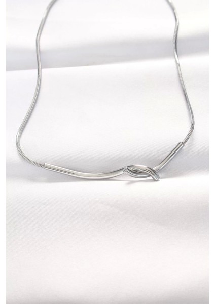 316l Çelik Silver Renk Kolye