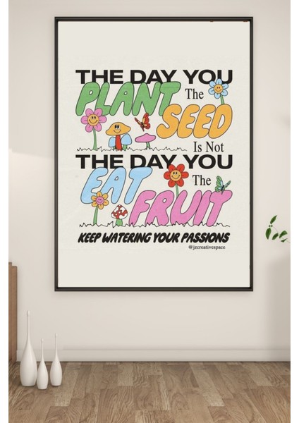 A3 Plant Seed Baskılı Poster fiyatları