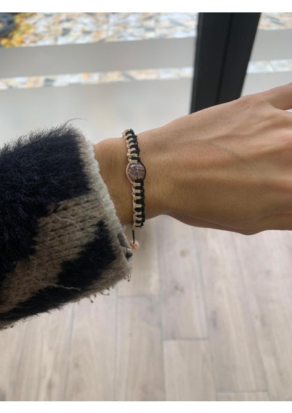 El Yapımı Cam Boncuk Makrome Bileklik fırsatları