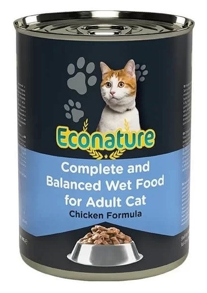 Adult Tavuklu Yetişkin Konserve Kedi Maması 400 gr