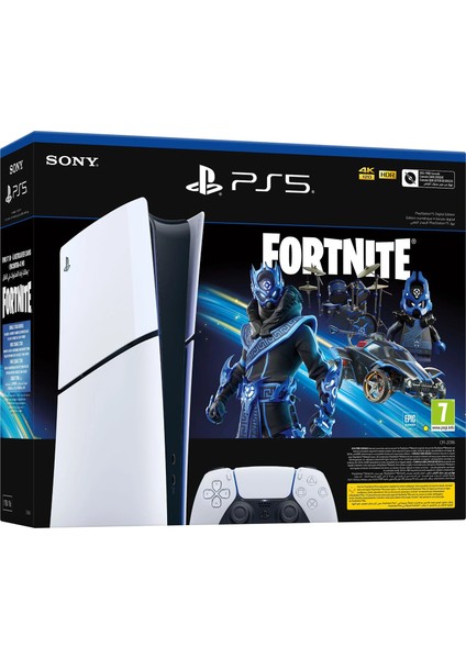 Playstation 5 Slim Digital Sürüm Oyun Konsolu / Fortnite Bundle fiyatları