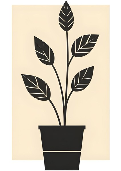 Matisse - Boho - Art Deco - Soyut - Doğa ( 3 Lü Çerçevesiz ) Poster - Afiş - Tablo KR2C00919/