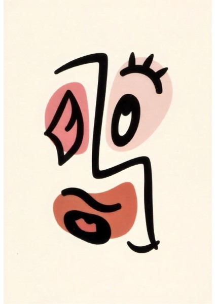 Matisse - Boho - Art Deco - Soyut - Doğa ( 3 Lü Çerçevesiz ) Poster - Afiş - Tablo KR2C00003/