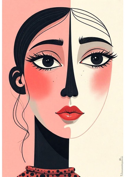 Matisse - Boho - Art Deco - Soyut - Doğa ( 3 Lü Çerçevesiz ) Poster - Afiş - Tablo KR2C00008/