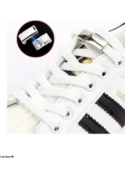 Mıknatıslı Ayakkabı Bağcığı